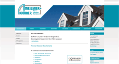 Desktop Screenshot of meissner-kraemer.de